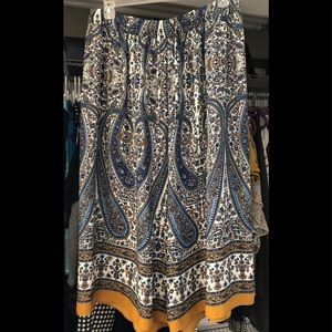 Size 2X wide leg pants with drawstring